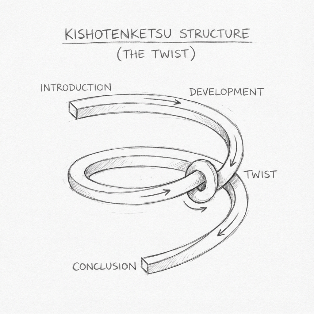 Sketch of Kishotenketsu Structure