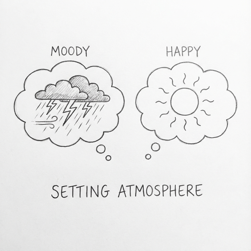 Sketch of atmosphere