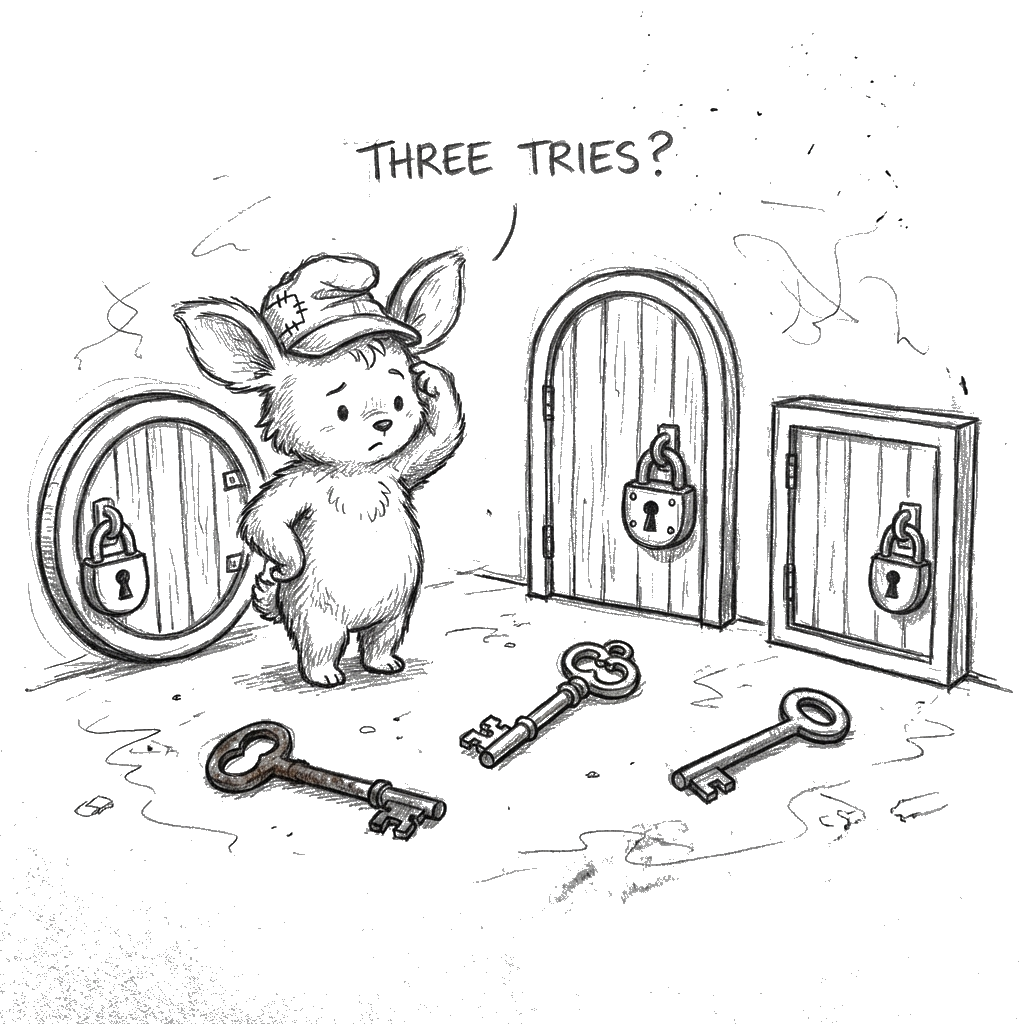 One Problem, Three Tries